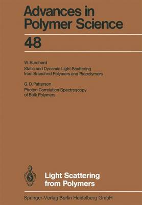 Cover of Light Scattering from Polymers