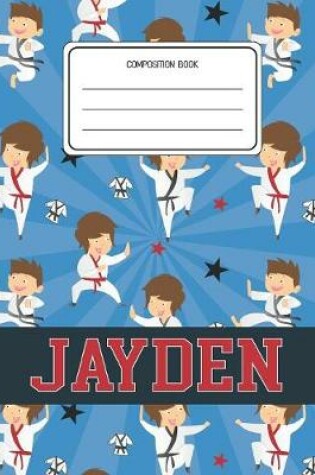 Cover of Composition Book Jayden