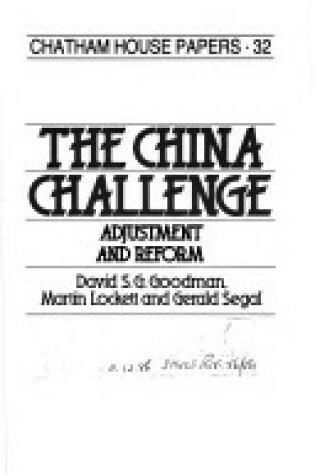 Cover of The China Challenge