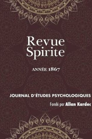 Cover of Revue Spirite (Annee 1867)