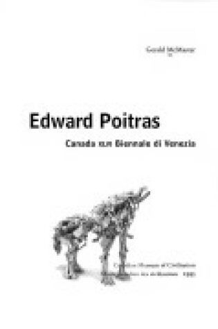 Cover of Edward Poitras