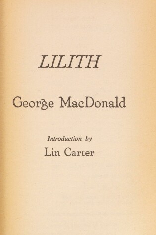 Cover of Lilith