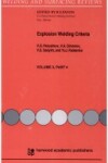 Book cover for Explosion Welding Criteria