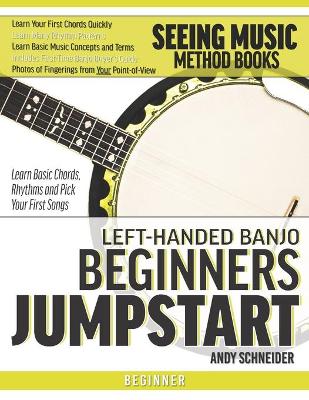 Book cover for Left-Handed Banjo Beginners Jumpstart