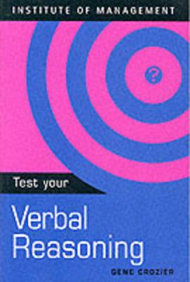 Book cover for Test Your Verbal Reasoning