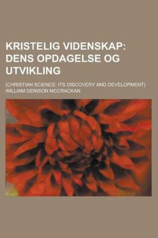 Cover of Kristelig Videnskap; (Christian Science