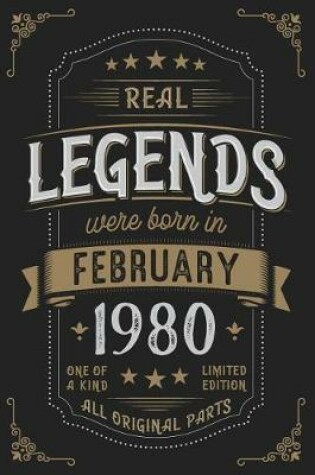 Cover of Real Legendes were born in February 1980