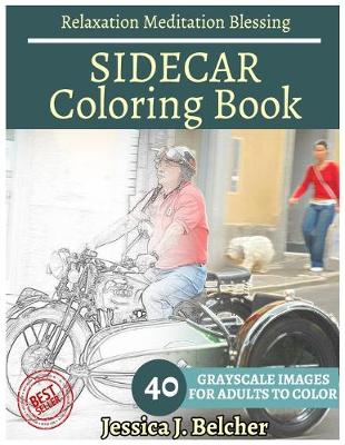 Book cover for SIDECAR Coloring book for Adults Relaxation Meditation Blessing