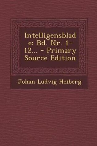 Cover of Intelligensblade