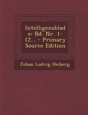 Book cover for Intelligensblade