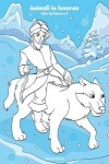 Book cover for Animali in Inverno Libro da Colorare 2