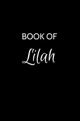 Book cover for Book of Lilah