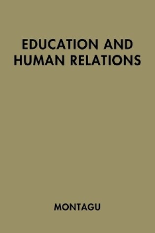 Cover of Education and Human Relations