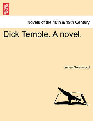 Book cover for Dick Temple. a Novel.