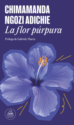 Book cover for La flor púrpura / Purple Hibiscus