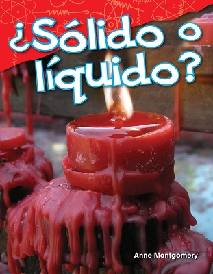 Book cover for ¿Sólido o líquido?