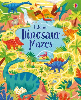 Book cover for Dinosaur Mazes