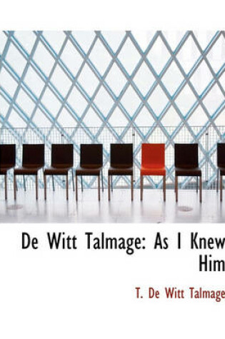 Cover of de Witt Talmage