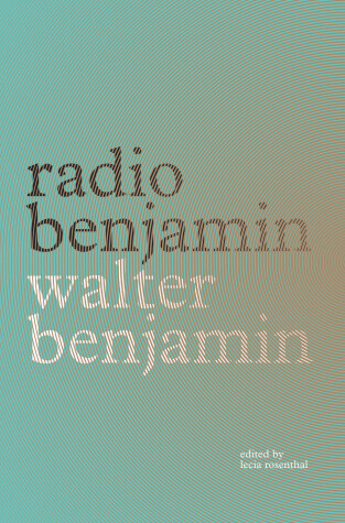 Book cover for Radio Benjamin