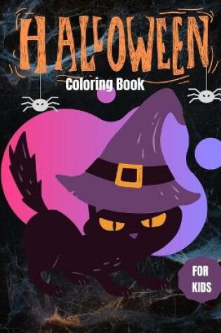 Cover of Halloween Coloring Book for kids