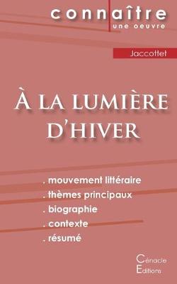 Book cover for Fiche de lecture A la lumiere d'hiver de Philippe Jaccottet (Analyse litteraire de reference et resume complet)