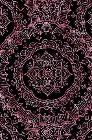 Cover of Journal Notebook Flower Mandala Pattern 10