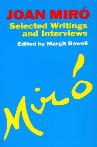 Cover of Joan Miro