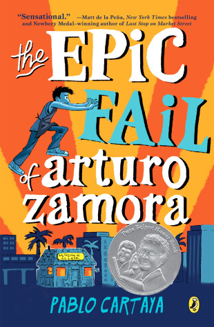 Book cover for The Epic Fail of Arturo Zamora