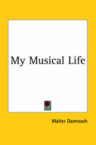 Cover of My Musical Life (1925)