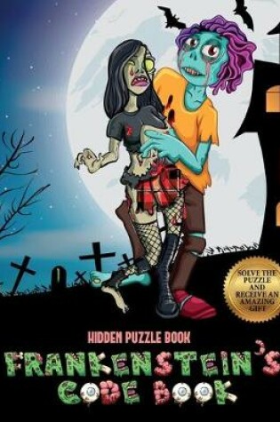 Cover of Hidden Puzzle Book (Frankenstein's code book)