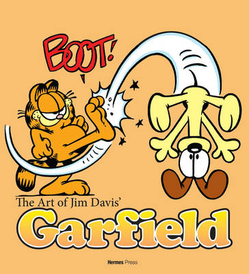 Book cover for The Art of Jim Davis' Garfield