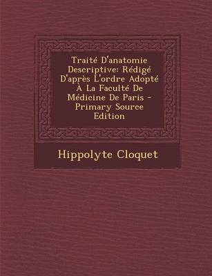 Book cover for Traite D'Anatomie Descriptive