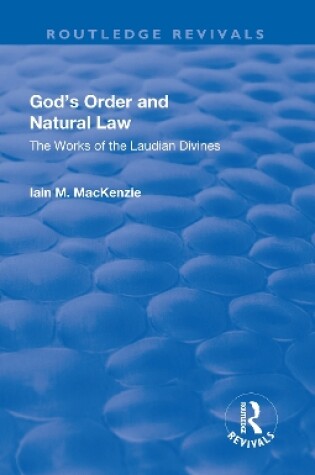 Cover of God's Order and Natural Law