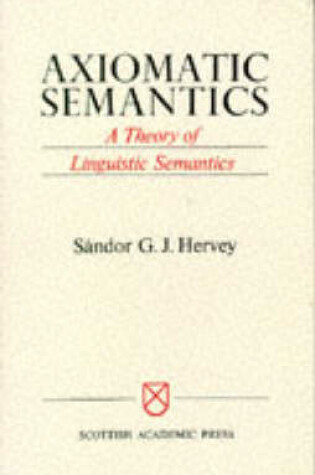 Cover of Axiomatic Semantics