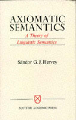 Book cover for Axiomatic Semantics