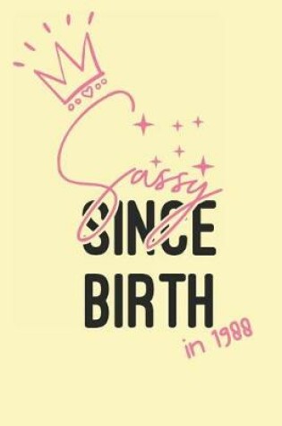 Cover of Sassy Since Birth in 1988