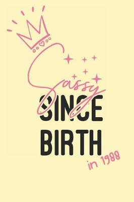 Book cover for Sassy Since Birth in 1988