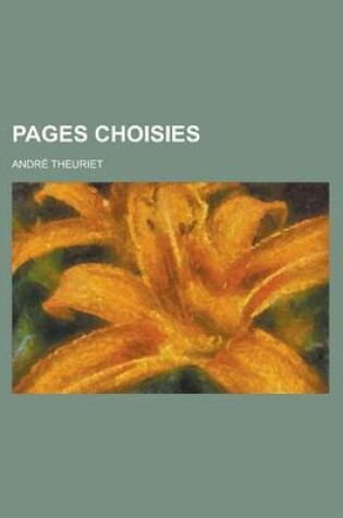 Cover of Pages Choisies