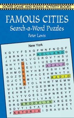 Cover of Famous Cities Search-a-Word Puzzles