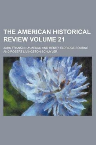 Cover of The American Historical Review (Yr.1906-1907)