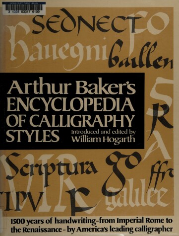 Book cover for Arthur Baker's Encyclopedia of Calligraphy Styles