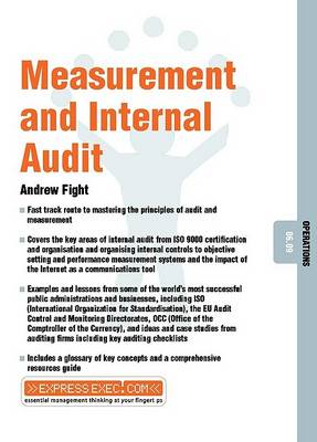 Cover of Measurement and Internal Audit