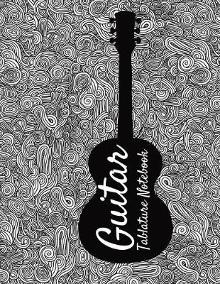 Book cover for MUSIC PAPER Note Book - Guitar Chord, Standard Staff & Tablature