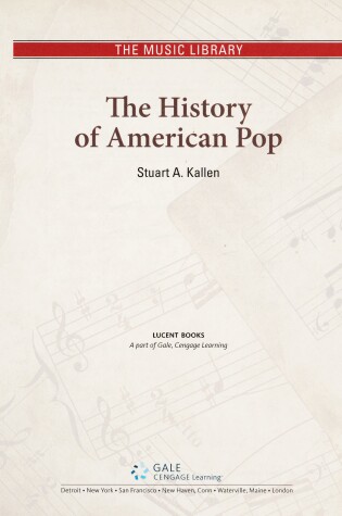 Cover of The History of American Pop