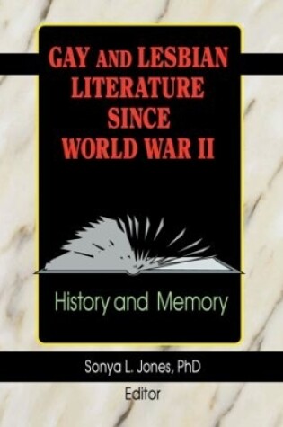 Cover of Gay and Lesbian Literature Since World War II