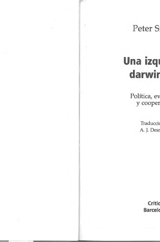 Cover of Una Izquierda Darwiniana