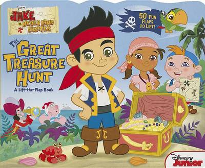 Book cover for Jake and the Never Land Pirates the Great Treasure Hunt