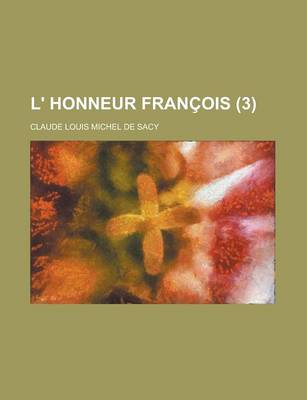 Book cover for L' Honneur Francois (3 )