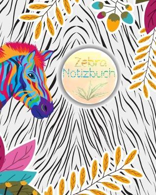 Book cover for Notizbuch Zebra