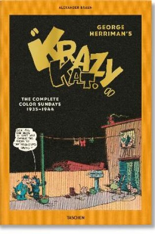 Cover of George Herriman “Krazy Kat”. Toutes les planches dominicales en couleurs 1935–1944